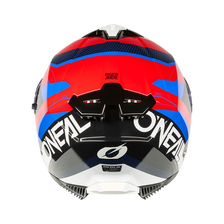 Kask O'Neal Challenger Exo black/gray/red/blue