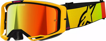 Gogle Alpinestars Vision 8 Corp yellow/pink mirror