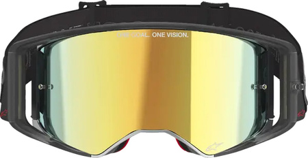 Gogle Alpinestars Supertech Vision Vista black mirror