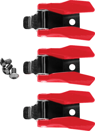 Zestaw klamer do butów Thor Radial red