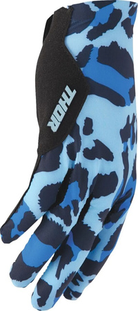 Rękawice Thor Sportmode Cheetah blue/midnight