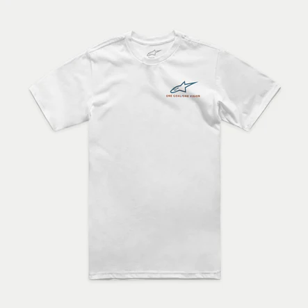 Koszulka T-Shirt Alpinestars CSF Sparky white