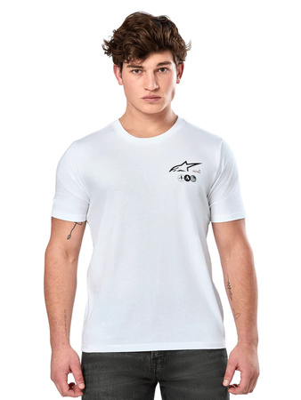 Koszulka T-Shirt Alpinestars Asym CSF white
