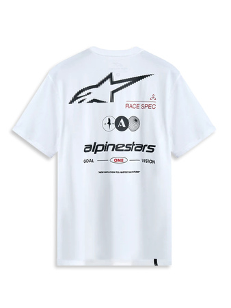 Koszulka T-Shirt Alpinestars Asym CSF white
