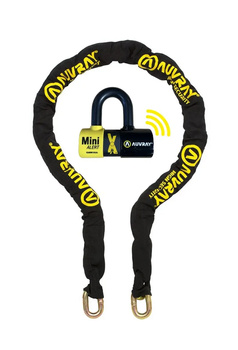Zestaw Łańcuch z kłódką Auvray X-Trem Chain Alarm 170cm
