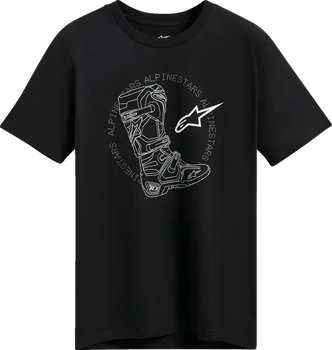 Koszulka T-Shirt Alpinestars Tech Boot black