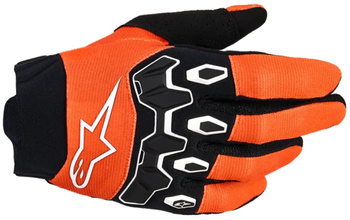 Rękawice Junior Alpinestars Full Bore v2 orange/white/black