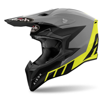 Kask Airoh Wraaap Reloaded yellow matt