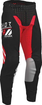 Spodnie Thor Launchmode Futura bkack/red