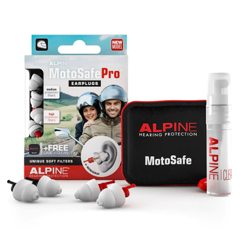 Stopery / zatyczki do uszu Alpine MotoSafe Pro