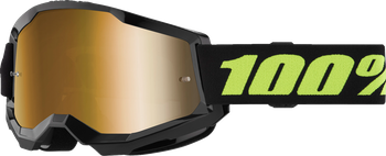 Gogle 100% Strata 2 Solar Eclipse mirror