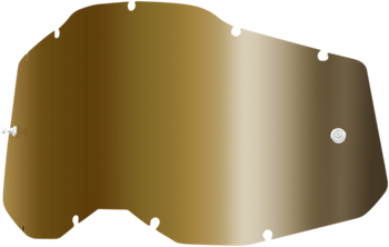 Szyba do gogli 100% Strata 2 / Accuri 2/ Racecraft 2 mirror gold
