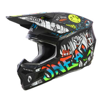Kask Juniorski O'Neal 3SRS Rancid black/white
