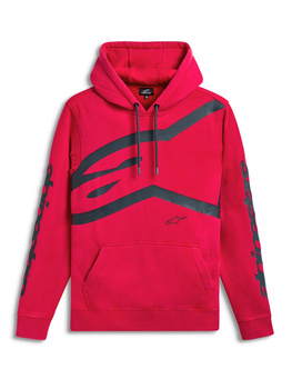 Bluza z kapturem Alpinestars Unbound red
