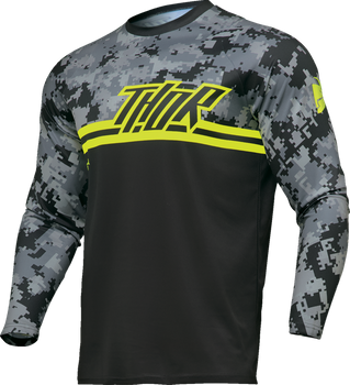 Bluza juniorska Thor Sector Digi black/camo