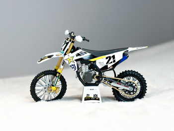 Model motocykla Husqvarna FC 450 Jason Anderson #21 1:12 New Ray