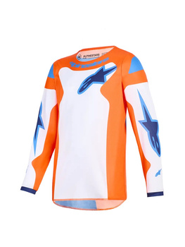 Bluza Juniorska Alpinestars Fluid Grid orange/blue