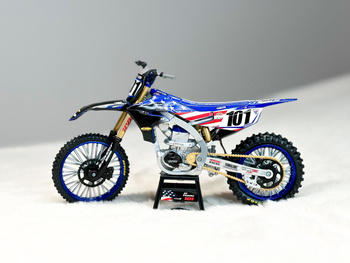 Model motocykla Yamaha YZ 450F Eli Tomac MXON #101 1:12 New Ray