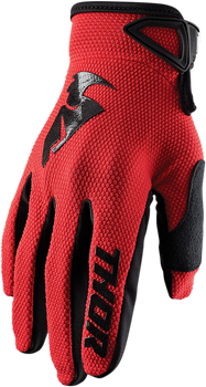 Rękawice Thor Junior Sector red/black